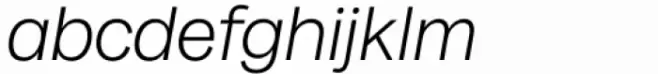 Milligram Light Italic