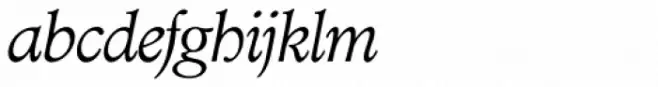 Minister SH Light Italic