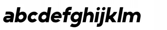 Minork Sans Extrablack Italic