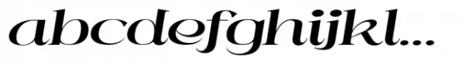 Mintely Italic Expanded