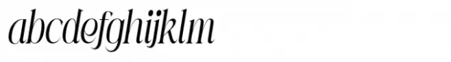 Mintely Light Italic Condensed