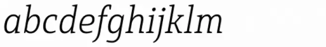 Mirantz Norm Thin Italic