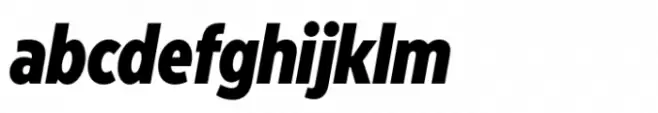 Modica Pro Condensed Black Italic