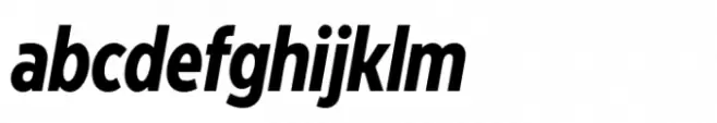 Modica Pro Condensed Bold Italic