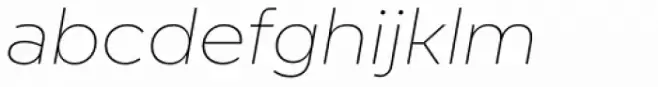 Modica Thin Italic