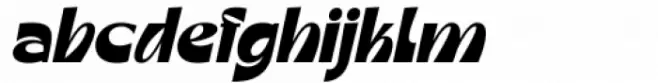 Mollie Rocky Black Italic