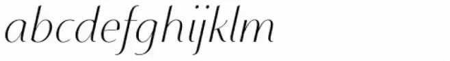 Mondish Thin Italic