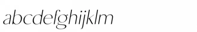 Moneta Sans Light Italic