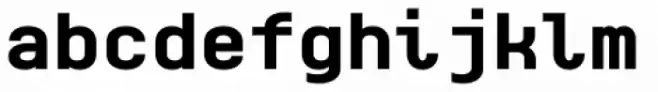 Monospaceland Extra Bold