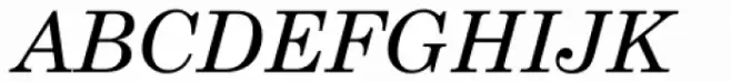 Monotype Century Schoolbook Pro Greek Italic