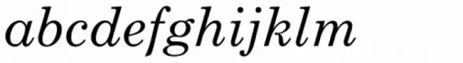 Monotype Century Schoolbook Pro Italic