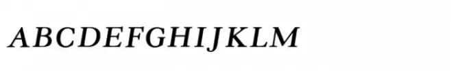 Monteverdi Italic Alternate