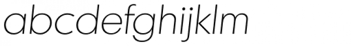 Montreal Serial ExtraLight Italic