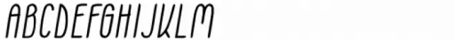 Moonless SC Semi Bold Italic