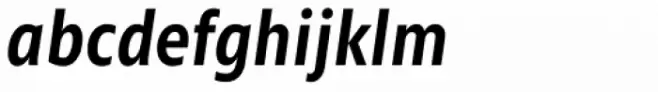 Morandi Cond SemiBold Italic
