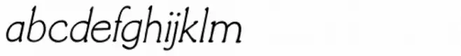 Morgenfrisk Italic