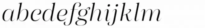 Morison Display Light Italic