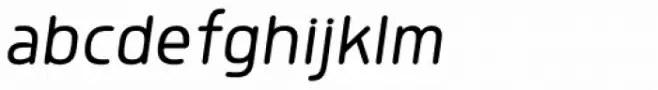 Morl Rounded Light Italic