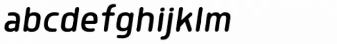 Morl Rounded Semi Light Italic