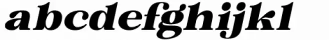 Morning Sweetest Black Italic