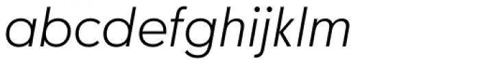 Moskau Grotesk Light Italic