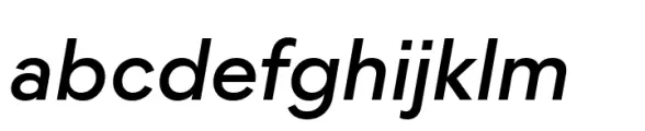 Moucha X Medium Italic