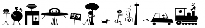 Mr Stickman Action Figures