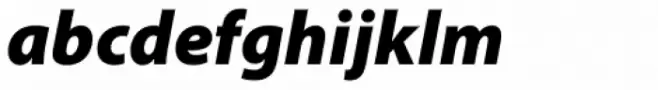 Myriad Pro Black Italic