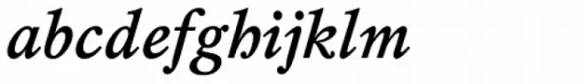 Mysl Bold Italic
