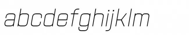 Navine Thin Italic