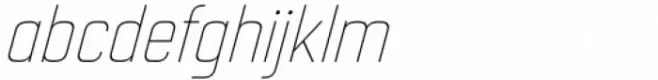 Neo Strada Thin Italic