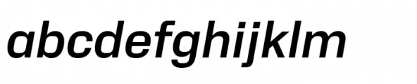 Neue Alter Semi Bold Italic