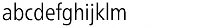 Neue Frutiger Pro Condensed Light