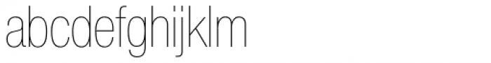 Neue Helvetica Pro 27 Ultra Light Condensed