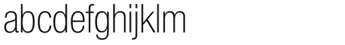 Neue Helvetica Pro 37 Thin Condensed