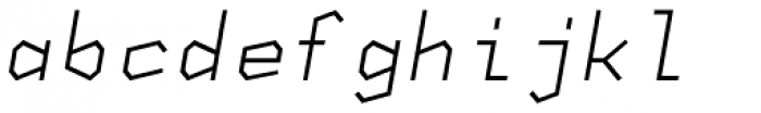 Neue Konstrukteur Square Light Italic