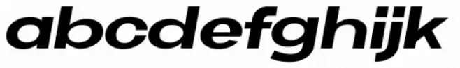 Neue Metana Extra Bold Italic
