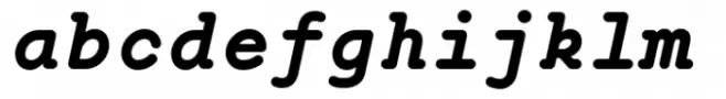 Nice Weekend Bold Italic
