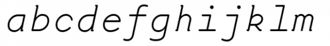 Nice Weekend Light Italic