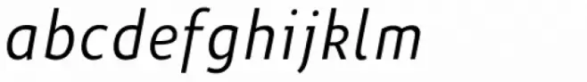 Niva Light Italic Condensed