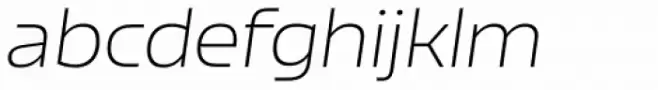 Nizzoli Extra Light Italic