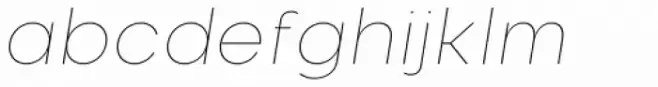 Nominee Thin Italic