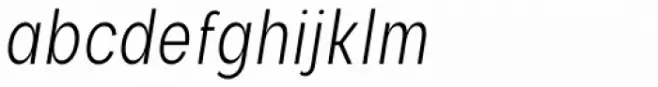 Nominee Ultra Light Condensed Italic