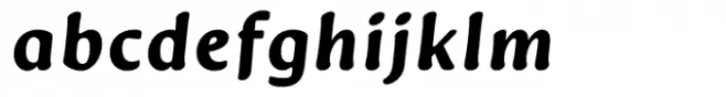 Novaletra Sans CF Heavy Italic