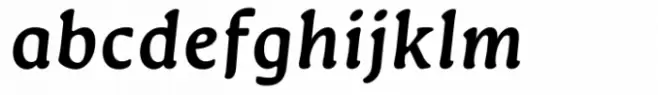 Novaletra Serif CF Demi Bold Italic