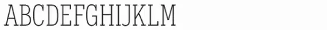 Novecento Slab Condensed UltraLight