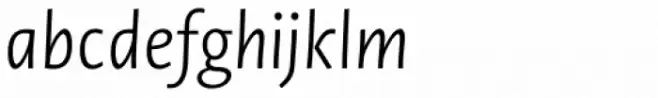 Novel Sans Pro Light Italic