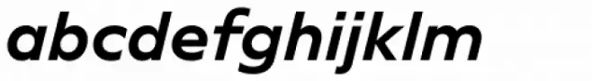 Novera Classic Bold Italic