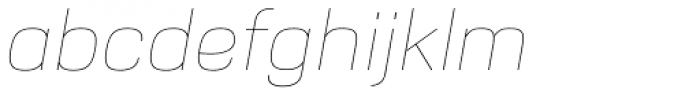 Nuber UltraLight Italic