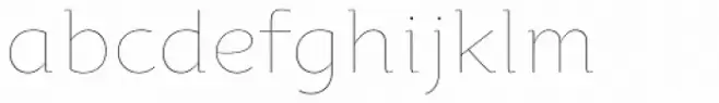 Oksana Text Alt Thin